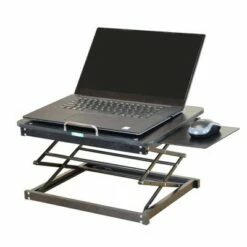 Laptop Stand & Standing Desk Black - Uncaged Ergonomics -Outlet Desks Store unnamed file 9062