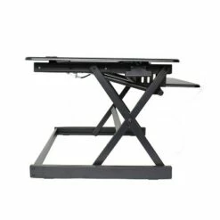 Height Adjustable Sit To Standing Desk Riser - Rocelco White