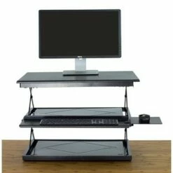 Tall Adjustable Standing Desk Riser Black - Uncaged Ergonomics 10 Tall Adjustable Standing Desk Riser Black - Uncaged Ergonomics -Outlet Desks Store unnamed file 9116