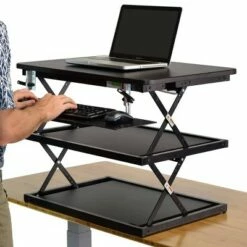 Tall Adjustable Standing Desk Riser Black - Uncaged Ergonomics 13 Tall Adjustable Standing Desk Riser Black - Uncaged Ergonomics -Outlet Desks Store unnamed file 9119