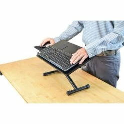 Adjustable Height Computer Keyboard Stand Black - Uncaged Ergonomics -Outlet Desks Store unnamed file 9132