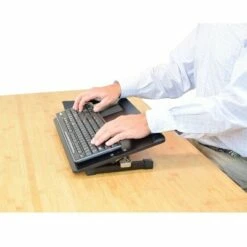 Adjustable Height Computer Keyboard Stand Black - Uncaged Ergonomics -Outlet Desks Store unnamed file 9134
