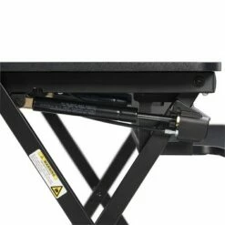 Large Ergo Height Adjustable Standing Desk Converter - True Seating Black -Outlet Desks Store unnamed file 9155