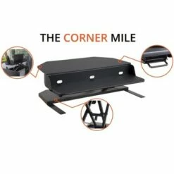 Stand Up Desk Store AirRise Corner Pro Two Tier Adjustable Standing Desk Converter for Cubicles -Outlet Desks Store unnamed file 9193