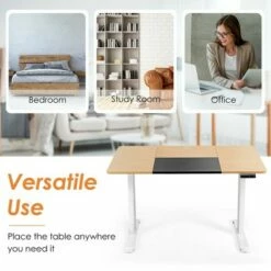 Costway Electric 55''x28'' Standing Desk Sit Stand Height Adjustable Splice Board -Outlet Desks Store unnamed file 9226