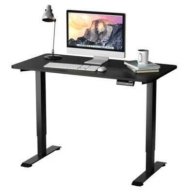 Costway Electric Adjustable Standing Desk Stand up Workstation w/Control WhiteBlack MapleTeak 12 Costway Electric Adjustable Standing Desk Stand up Workstation w/Control WhiteBlack MapleTeak - Image 10