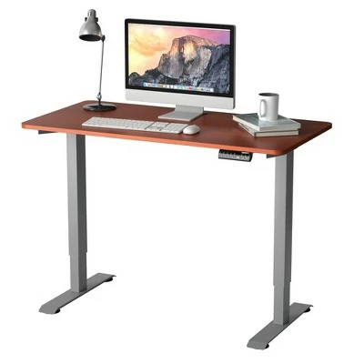 Costway Electric Adjustable Standing Desk Stand up Workstation w/Control WhiteBlack MapleTeak 14 Costway Electric Adjustable Standing Desk Stand up Workstation w/Control WhiteBlack MapleTeak - Image 12