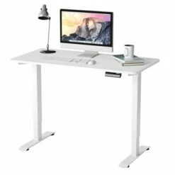 Costway Electric Adjustable Standing Desk Stand up Workstation w/Control WhiteBlack MapleTeak 27 Costway Electric Adjustable Standing Desk Stand up Workstation w/Control WhiteBlack MapleTeak -Outlet Desks Store unnamed file 9244