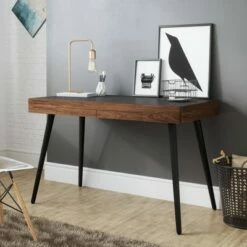 Aster Writing Desk Brown - RST Brands