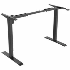 Monoprice Single Motor Sit-Stand Desk - Black, Back to Basics Electric, 32.4 x 18.9 x 27.9 Inches, Lifts & Lowers Up To 154lbs - Workstream Collection