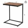 Costway 22''x14''x26'' Sofa Side End Table Laptop Holder Multiple Stand Desk BrownWalnut 2 Costway 22''x14''x26'' Sofa Side End Table Laptop Holder Multiple Stand Desk BrownWalnut -Outlet Desks Store unnamed file 9403