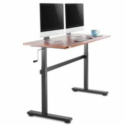 Tranzendesk Standing Desk – 55" Manual Height Adjustable Workstation – Cherry – Stand Steady 18 Tranzendesk Standing Desk – 55" Manual Height Adjustable Workstation – Cherry – Stand Steady -Outlet Desks Store unnamed file 9441