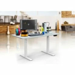 Monoprice Height Adjustable Sit-Stand Riser Table Desk Frame - White With Electric Dual Motor, Compatible With Desktops From 43 Inches-87 Inches Wide 11 Monoprice Height Adjustable Sit-Stand Riser Table Desk Frame - White With Electric Dual Motor, Compatible With Desktops From 43 Inches-87 Inches Wide -Outlet Desks Store unnamed file 9462