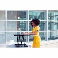 X-Elite Pro 28” Standing Desk Converter with Pneumatic Height-Adjustment - Black – Stand Steady -Outlet Desks Store unnamed file 9529