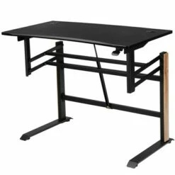 Costway Pneumatic Height Adjustable Standing Desk Sit to Stand Computer Desk Workstaion -Outlet Desks Store unnamed file 9562