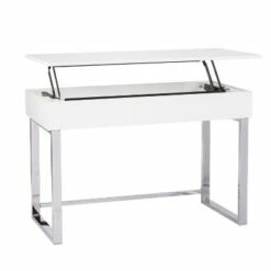 Brecht Adjustable Height Sit Stand Desk White - Aiden Lane -Outlet Desks Store unnamed file 9665