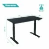 Costway 55''x28'' Electric Standing Desk Adjustable Sit to Stand w/ Controller 1 Costway 55''x28'' Electric Standing Desk Adjustable Sit to Stand w/ Controller -Outlet Desks Store unnamed file 9713