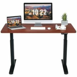 Costway 55''x28'' Electric Standing Desk Adjustable Sit to Stand w/ Controller -Outlet Desks Store unnamed file 9723