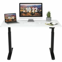 Costway 55''x28'' Electric Standing Desk Adjustable Sit to Stand w/ Controller -Outlet Desks Store unnamed file 9724