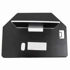 X-Elite Premier Corner Standing Desk Converter with Pneumatic Height Adjustment - Black – Stand Steady -Outlet Desks Store unnamed file 9749