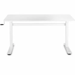 Tranzendesk Standing Desk – 55" Manual Height Adjustable Workstation – White – Stand Steady -Outlet Desks Store unnamed file 9756