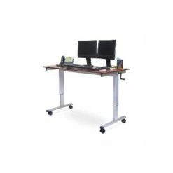 Luxor 60W Adjustable Desk Laminate Wood STANDUP-CF60-DW -Outlet Desks Store unnamed file 9791
