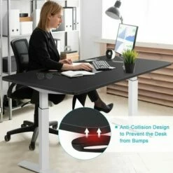 Costway Electric 55''x28'' Standing Desk Adjustable Sit to Stand w/ Controller -Outlet Desks Store unnamed file 9821