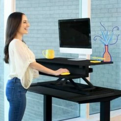 FlexPro Premier Electric Standing Desk Converter – 36" Sit to Stand Workstation – Black – Stand Steady 14 FlexPro Premier Electric Standing Desk Converter – 36" Sit to Stand Workstation – Black – Stand Steady -Outlet Desks Store unnamed file 9883