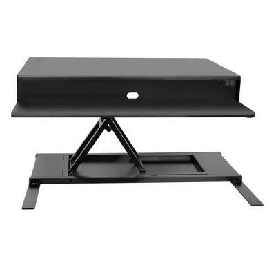FlexPro Premier Electric Standing Desk Converter – 36" Sit to Stand Workstation – Black – Stand Steady 9 FlexPro Premier Electric Standing Desk Converter – 36" Sit to Stand Workstation – Black – Stand Steady - Image 7
