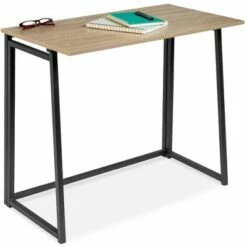 Best Choice Products 31.5in Folding Drop Leaf Desk for Home Office w/ Wood Table Top, Space Saving -Outlet Desks Store unnamed file 989