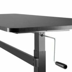 Tranzendesk Standing Desk- 55" Manual Height Adjustable Workstation – Black – Stand Steady -Outlet Desks Store unnamed file 9923